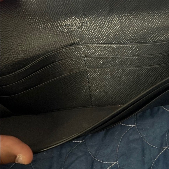 Coach Black Leather Wallet - Picture 4 of 4